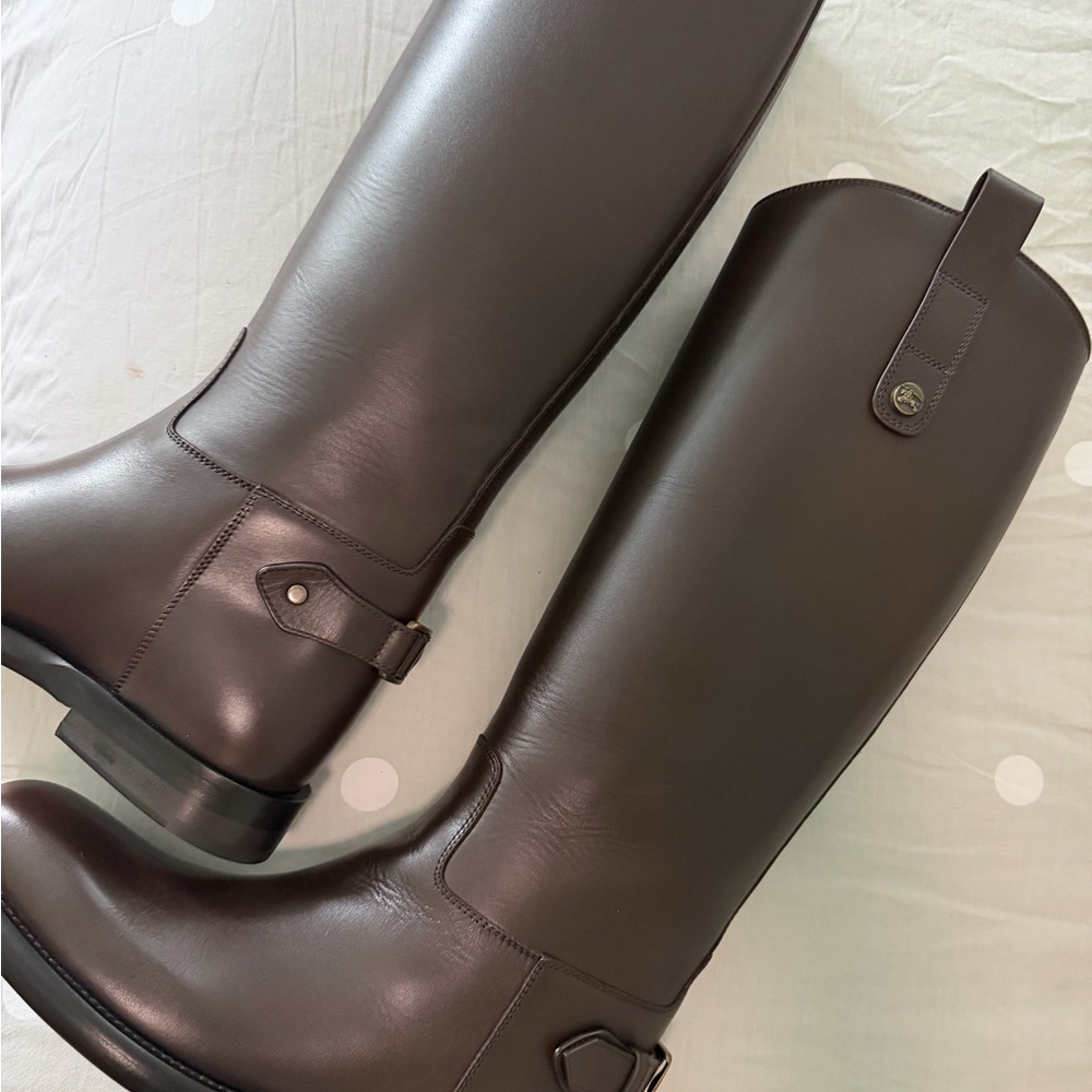 Burberry Brown Over the Knee Boots - Picture 10 of 14